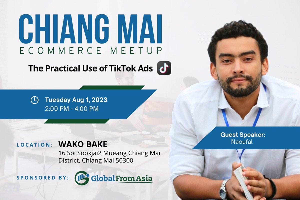 Featured image for “Chiang Mai Meetup: The Practical Use of TikTok Ads”