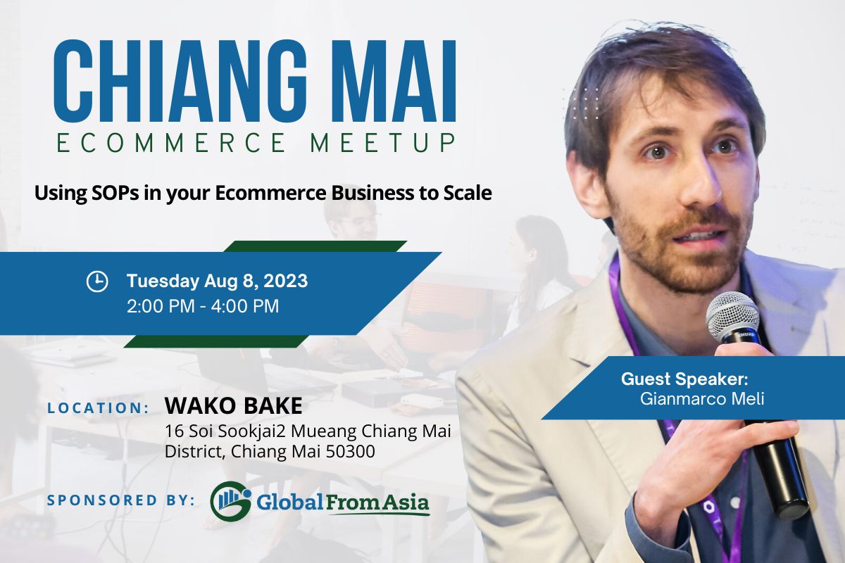 Featured image for “Chiang Mai Meetup: Using SOPs in your Ecommerce Business to Scale”