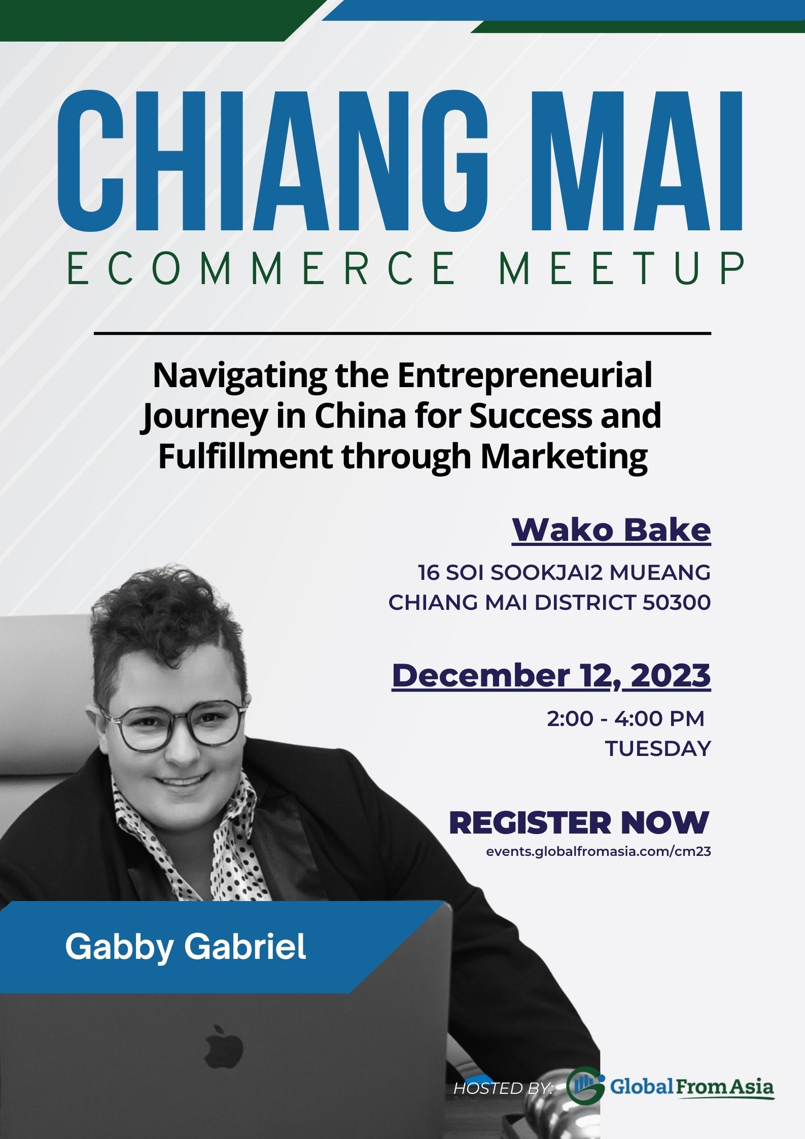 Chiang Mai Meetup: Navigating the Entrepreneurial Journey in China for Success and Fulfillment through Marketing