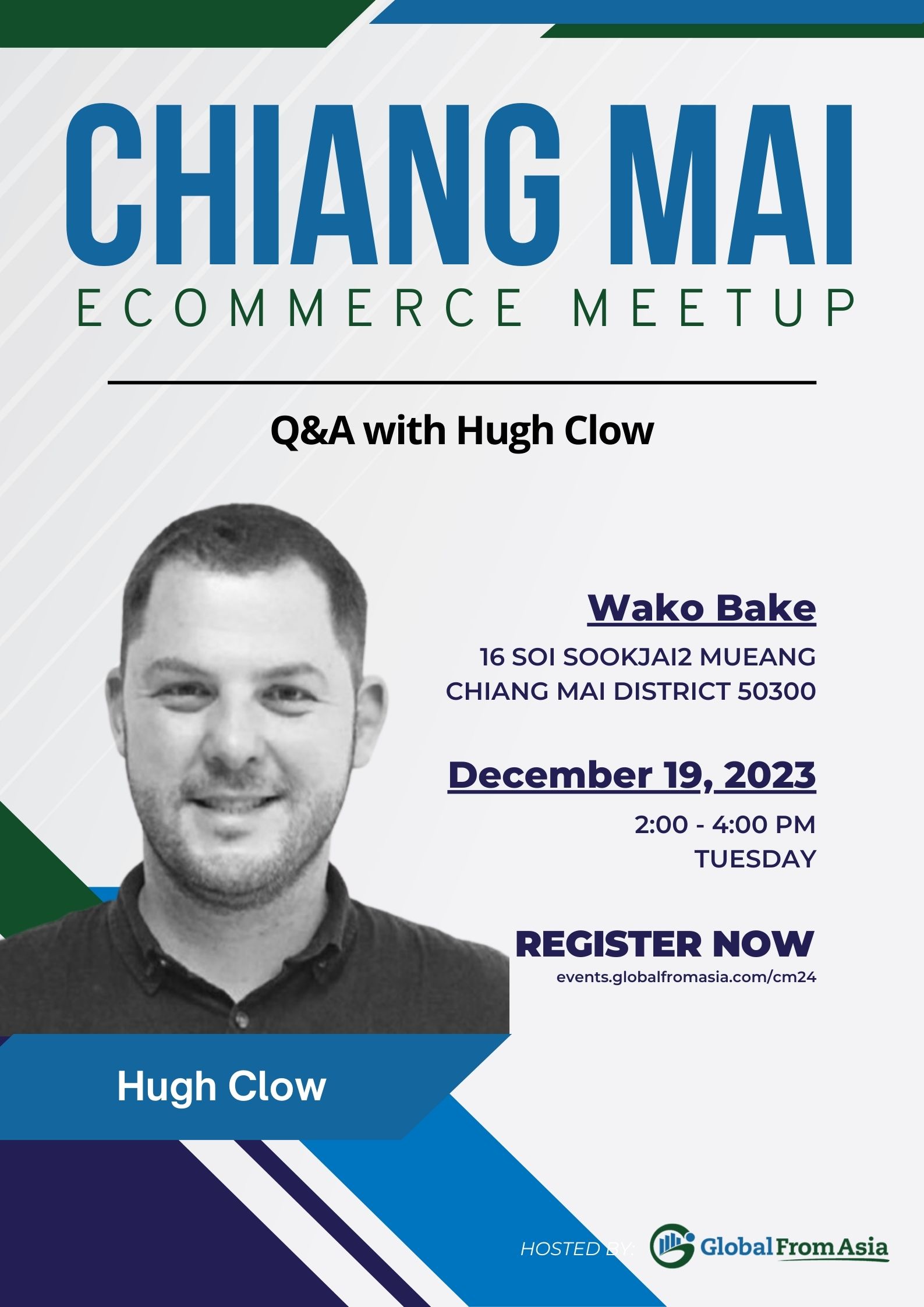 Chiang Mai Meetup: Q&A with Hugh Clow