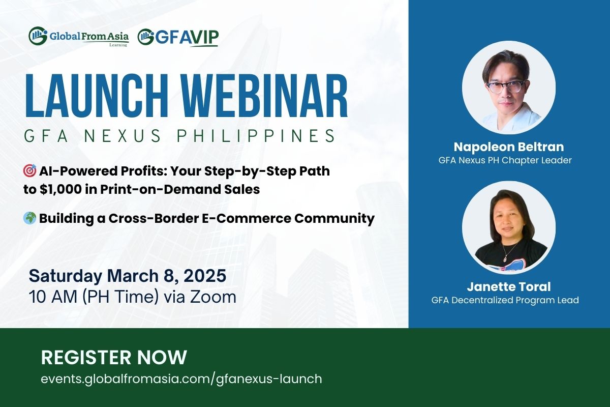 Join Us for the Launch of GFA Nexus Philippines!