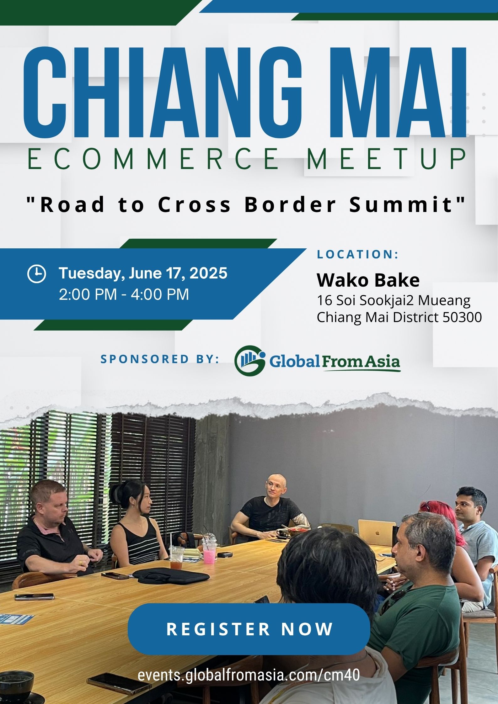 Chiang Mai Ecommerce Meetup: “Road to Cross Border Summit”