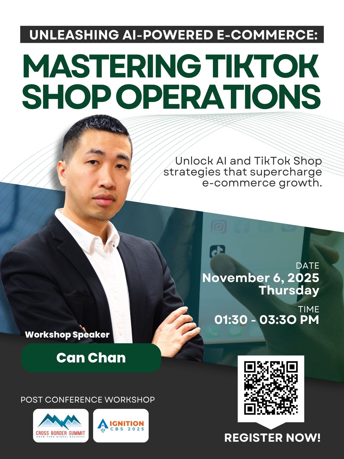 Unleashing AI-Powered E-Commerce: Mastering TikTok Shop Operations with Can Chan