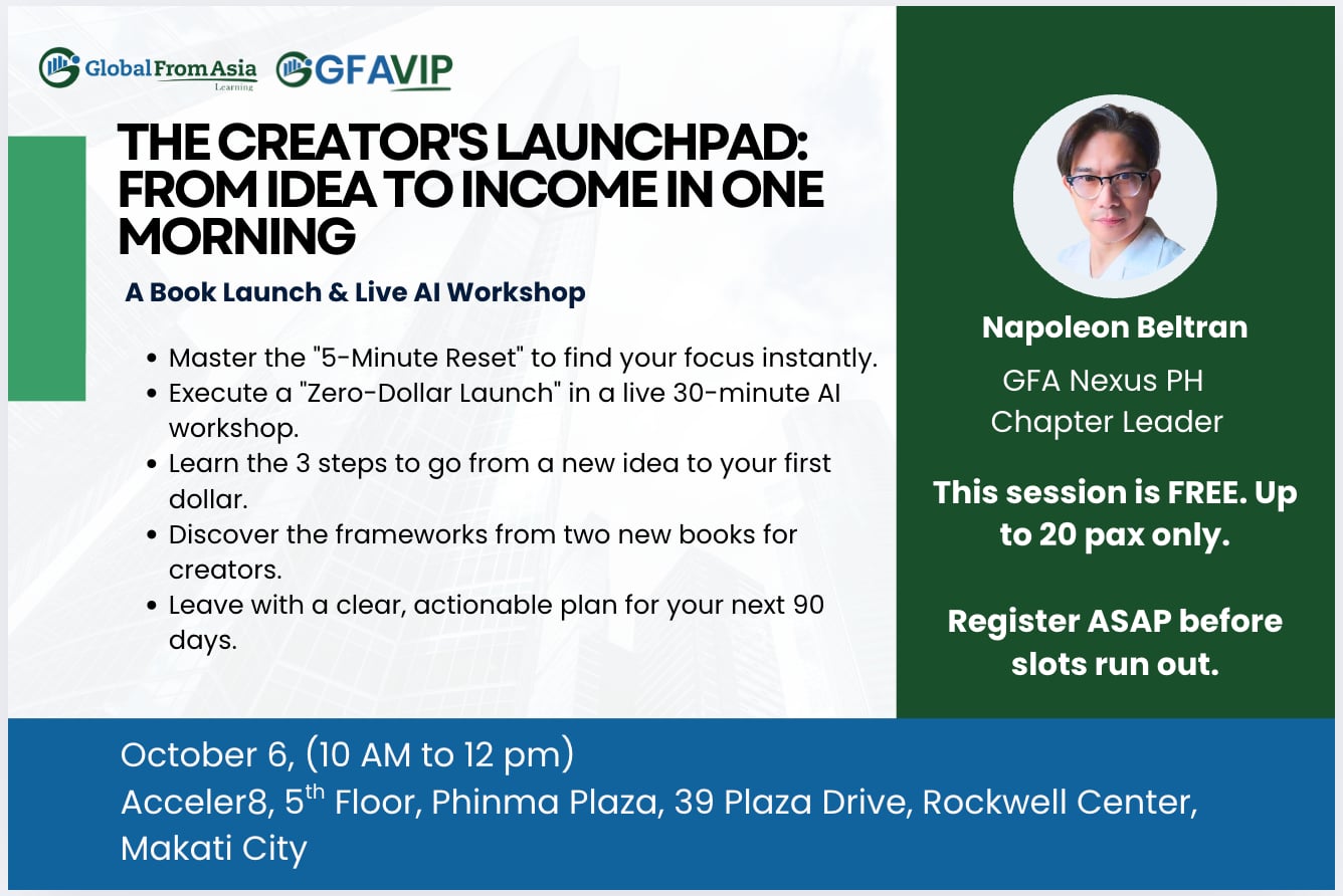 Featured image for “The Creator’s Launchpad: From Idea to Income in One Morning”